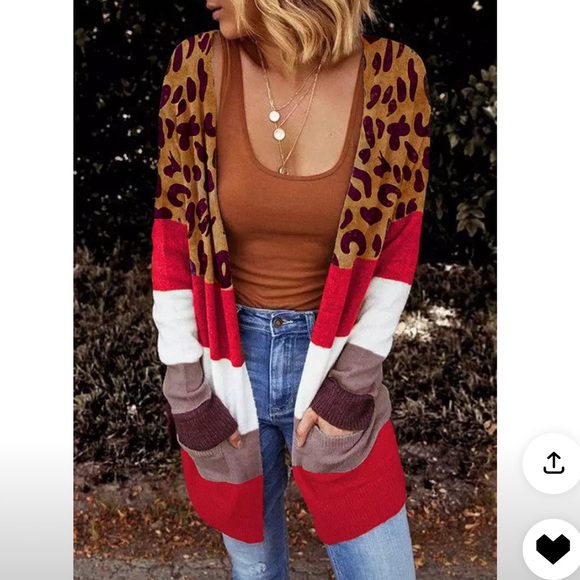 Colorblock Cardigan - Picture 3 of 12